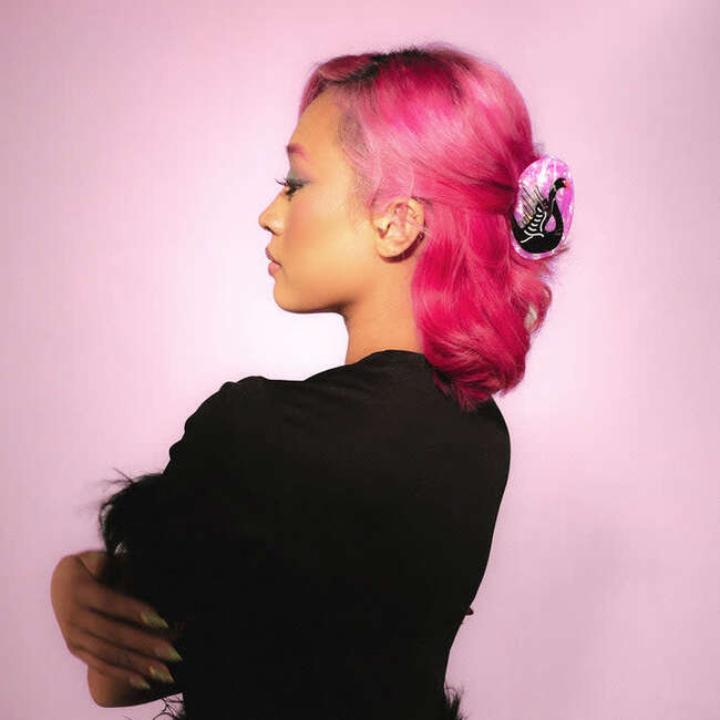 Black Swan Hair Claw - Hair Accessories - 3