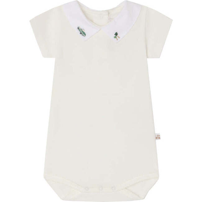 Juillet Cali Dreaming Bodysuit, Blanc Lait