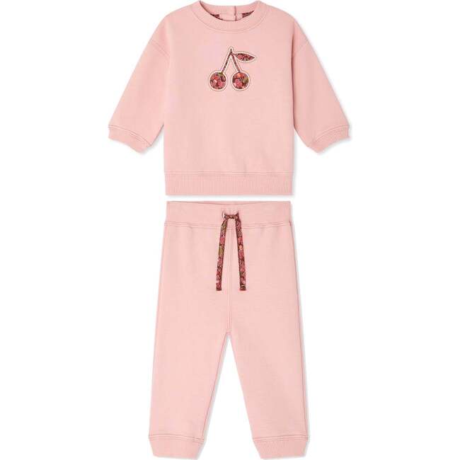 Dahlia Soft Baby Set, PInk Rose Pink