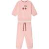 Dahlia Soft Baby Set, PInk Rose Pink - Mixed Apparel Set - 1 - thumbnail