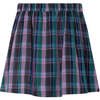 Esterina Plaid Skirt, Violet - Skirts - 2
