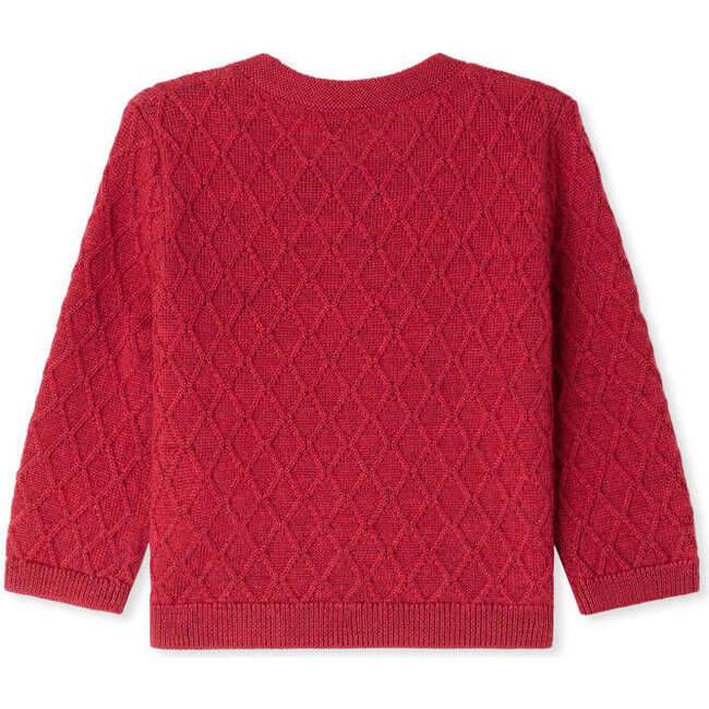 Jarancia Baby Cardigan, Cerise Red