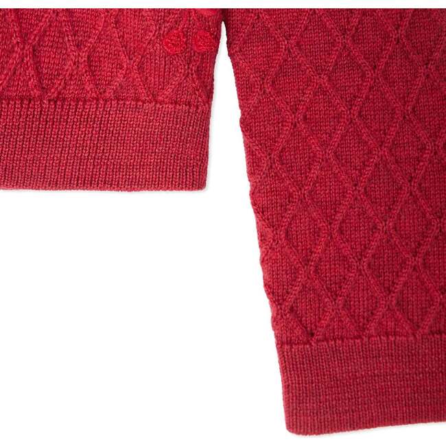 Garancie Cardigan, Cerise Red