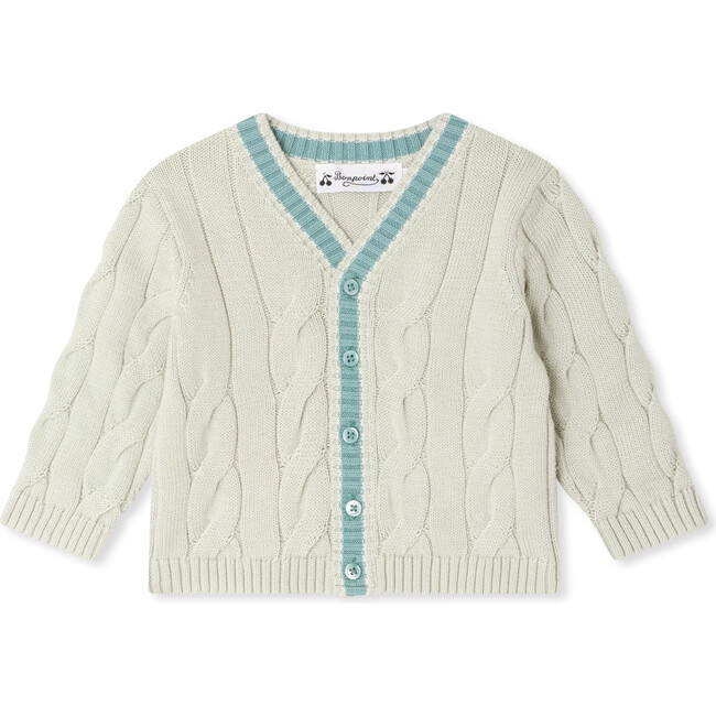 Giorginol Baby Cardigan, Bleu Gris