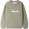 Tonino Swearshirt, Vert De Gris Green - Sweatshirts - 1 - thumbnail