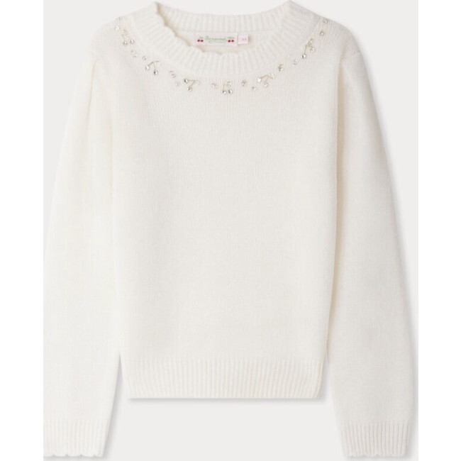 Justinio Sweater, Upb Blanc Lait White