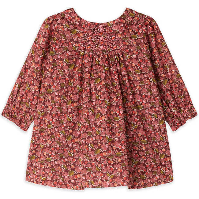 Juju Baby Dress, Grenadine Red