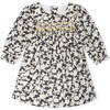 Jailys Fleurs Gold Thread Baby Dress Black - Dresses - 1 - thumbnail