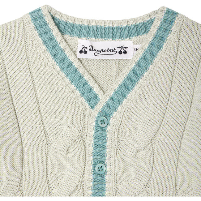 Giorginol Baby Cardigan, Bleu Gris