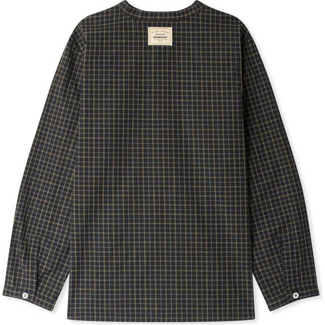 Artiste Black Checked Shirt Black