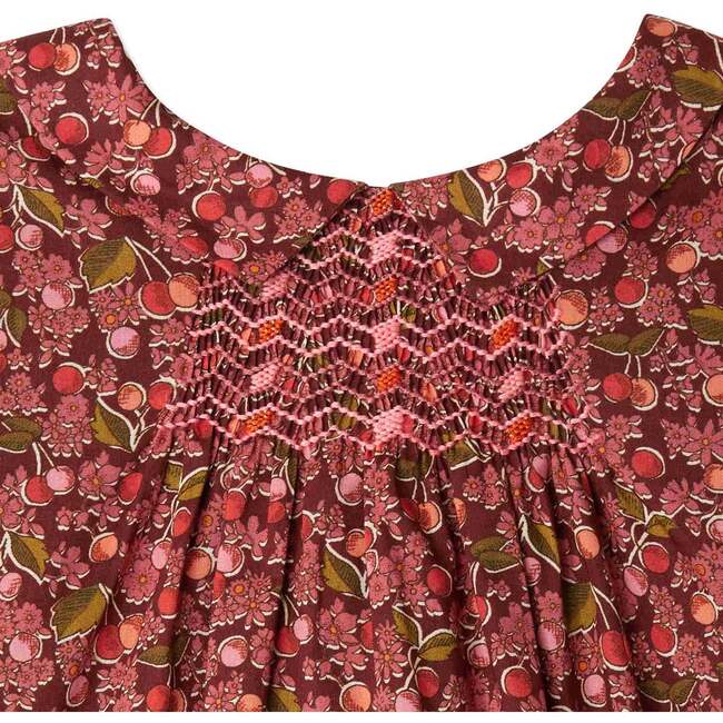 Juju Baby Dress, Grenadine Red