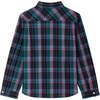 Tango Plaid Shirt, Violet - Shirts - 3