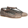 Ballerinas In Laminated Leather, Copper - Mary Janes - 1 - thumbnail