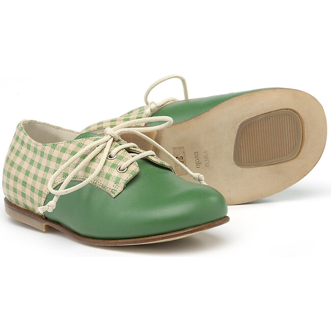 Lace-Up Shoes, Green