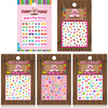 5 Nail Art Party Pack, Heart, Blossom, Flower, Earrings & Sweetie - Nails - 1 - thumbnail