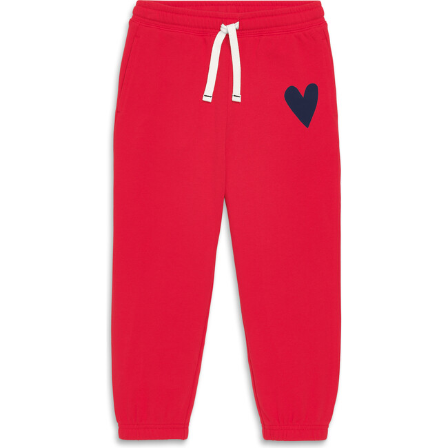 Kids Heart Sweatpant, Lollipop Navy