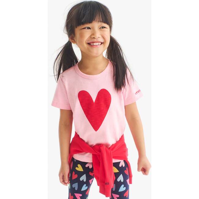 Kids Heart Tee, Blossom Heart
