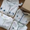 Organic Preemie Gift Set Boy Leaves - Footie Pajamas - 2