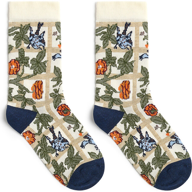 Great British Children's Socks, William Morris Trellis
