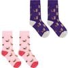 Great British Children's Socks Set, Corgi Dogs - Socks - 1 - thumbnail