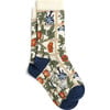 Great British Children's Socks, William Morris Trellis - Socks - 2 - thumbnail