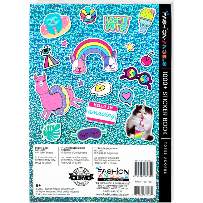 Sticker Book: Totes Adorbs 1000+ - Arts & Crafts - 3