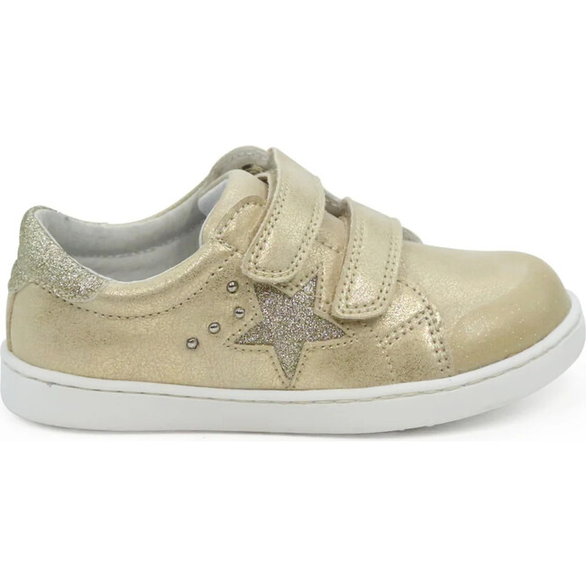 Lani Star Studded Sneaker, Gold - Sneakers - 3