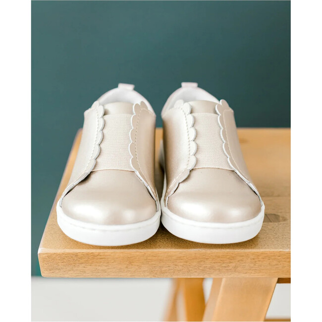 Phoebe Slip On Sneaker, Gold - Sneakers - 3