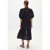 Willow Linen Dress, Black - Dresses - 4 - thumbnail