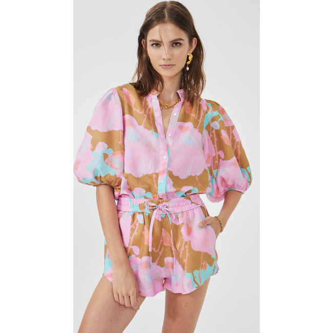 Bubble Linen Shirt, Aquarela