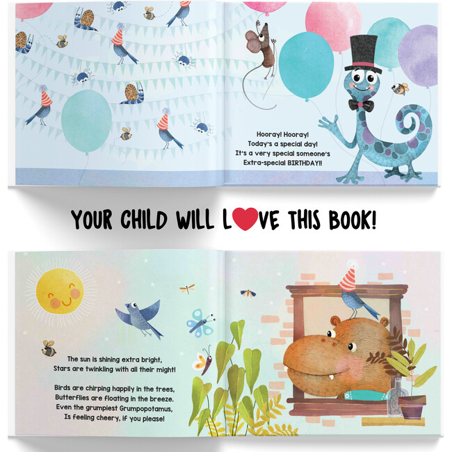 My Happy Birthday Book: Picturebook (Personalized Birthday Book)