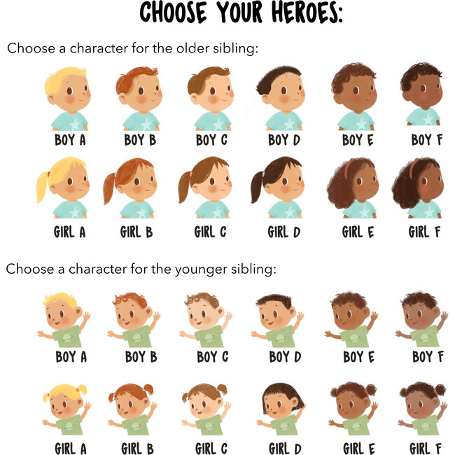 Me and My Sibling: Besties Forever! (Personalized Book about Siblings)