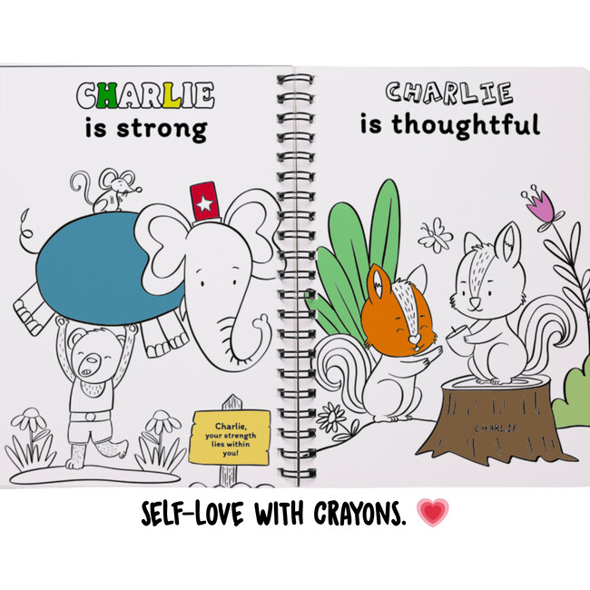 My Amazing Affirmation Coloring Book: Affirmations from A to Z! (Personalized Coloring Book) - Books - 3