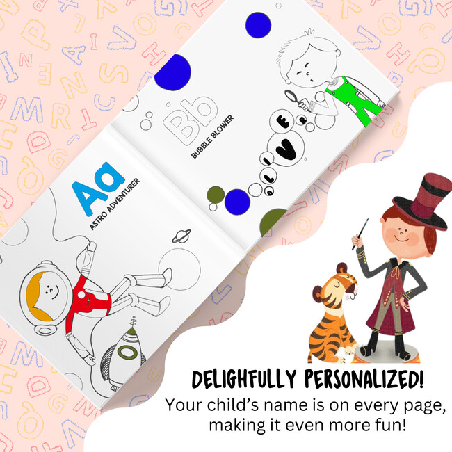 What Will I Be? The Coloring Book (Personalized Alphabet Coloring Book) - Books - 3