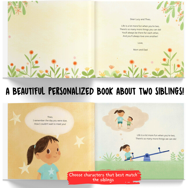 Me and My Sibling: Besties Forever! (Personalized Book about Siblings) - Books - 3