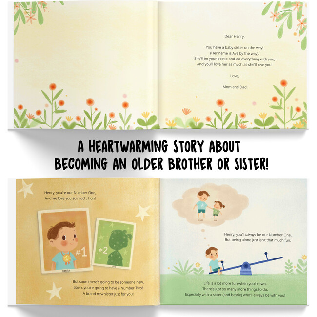 Me and My New Baby Sibling: Besties Forever! (Personalized Book for an Older Sibling to be) - Books - 3