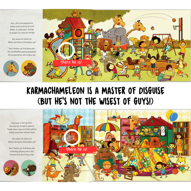 Where is KarmaChameleon? (Personalized Seek & Find Story) - Books - 4