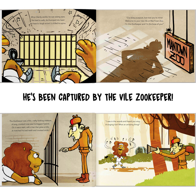 Your Child and the ZooKeeper: Your Child Escapes To Liberty! (Personalized Adventure Story) - Books - 5