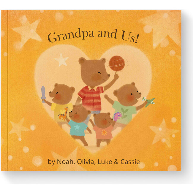 Grandpa and Us / Me (A Personalized Read-Aloud Gift from upto 4 Grandkids to Grandpa)