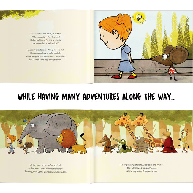 Your Child and the Grumpopotamus (Personalized Adventure Story about Friendship and Bravery) - Books - 6