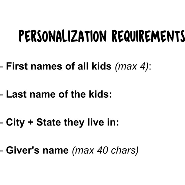 Santa's Visit to your House (Personalized Christmas Book for upto 4 kids) - Books - 7