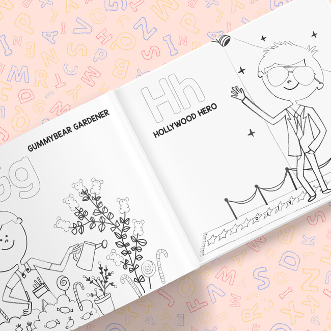 What Will I Be? The Coloring Book (Personalized Alphabet Coloring Book) - Books - 6