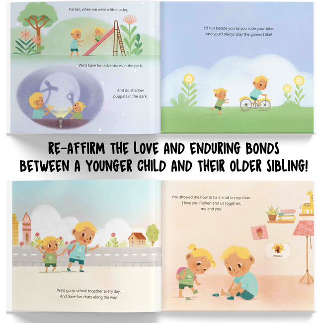 Me and My Older Sibling: Besties Forever! (Personalized Book from a Younger to an Older Sibling) - Books - 6
