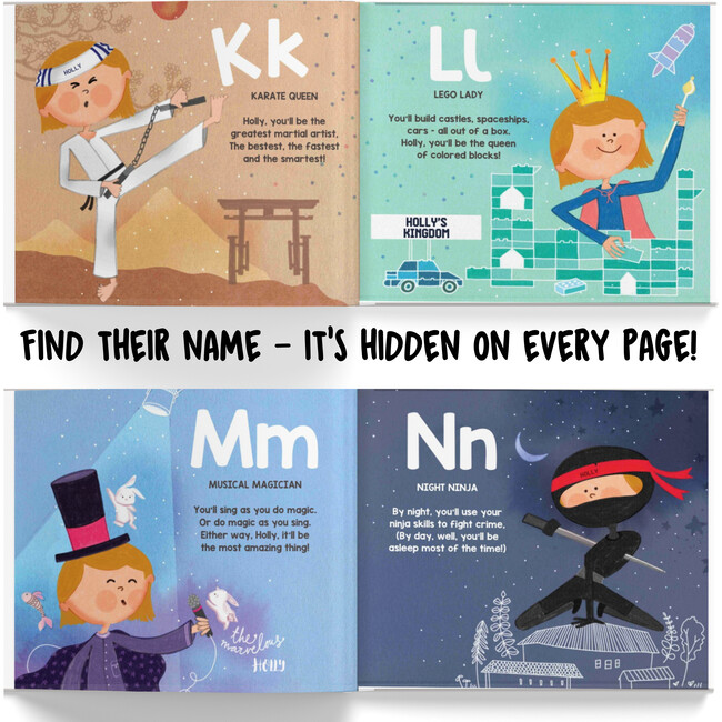 A-B-C What Will I Be? The Sports Edition (Personalized Sports Book) - Books - 6