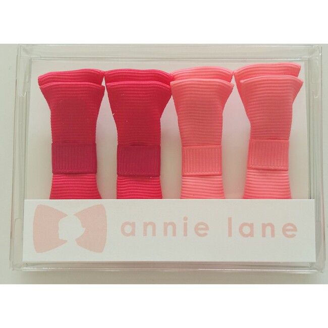 Four Bows Box Set, Valentine's Day Bright Pinks