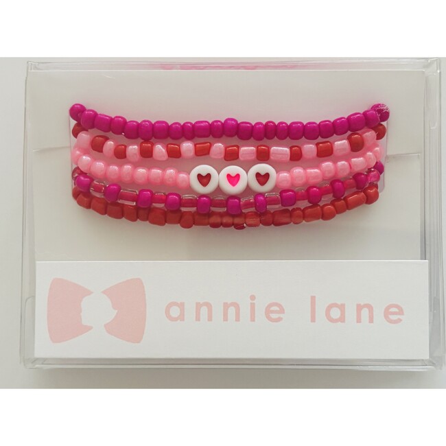 Set of Five Bracelets, Valentine's Day