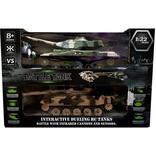 Battle Tanks R/C -2 Pack.