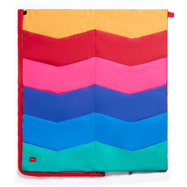 Redwood Sleeping Bag, Rainbow Chevron - Sleepbags - 5