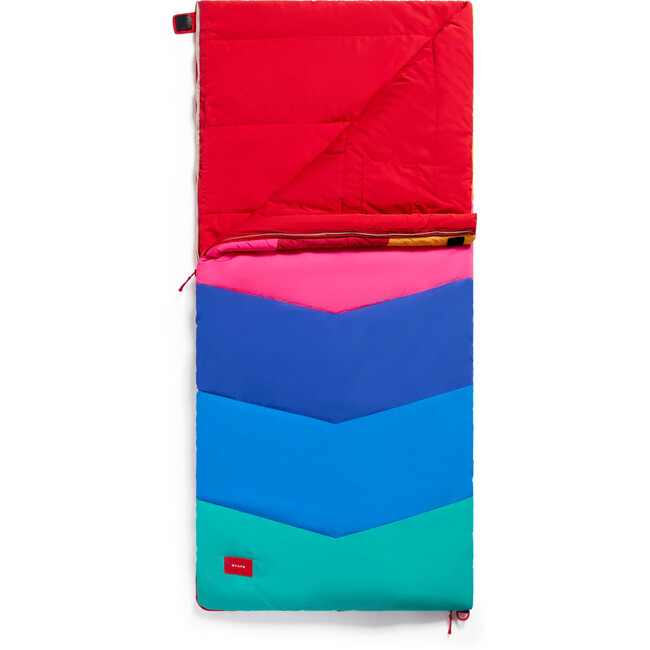 Redwood Sleeping Bag, Rainbow Chevron - Sleepbags - 6