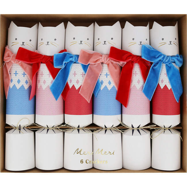 Velvet Bow Cat Crackers - Party Accessories - 1
